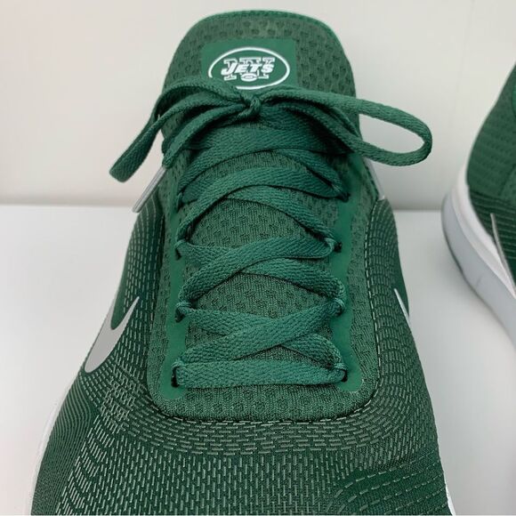 Nike x NFL men’s green Free Trainer V7 \'New York Jets\' lace up sneakers size 15 main image 4